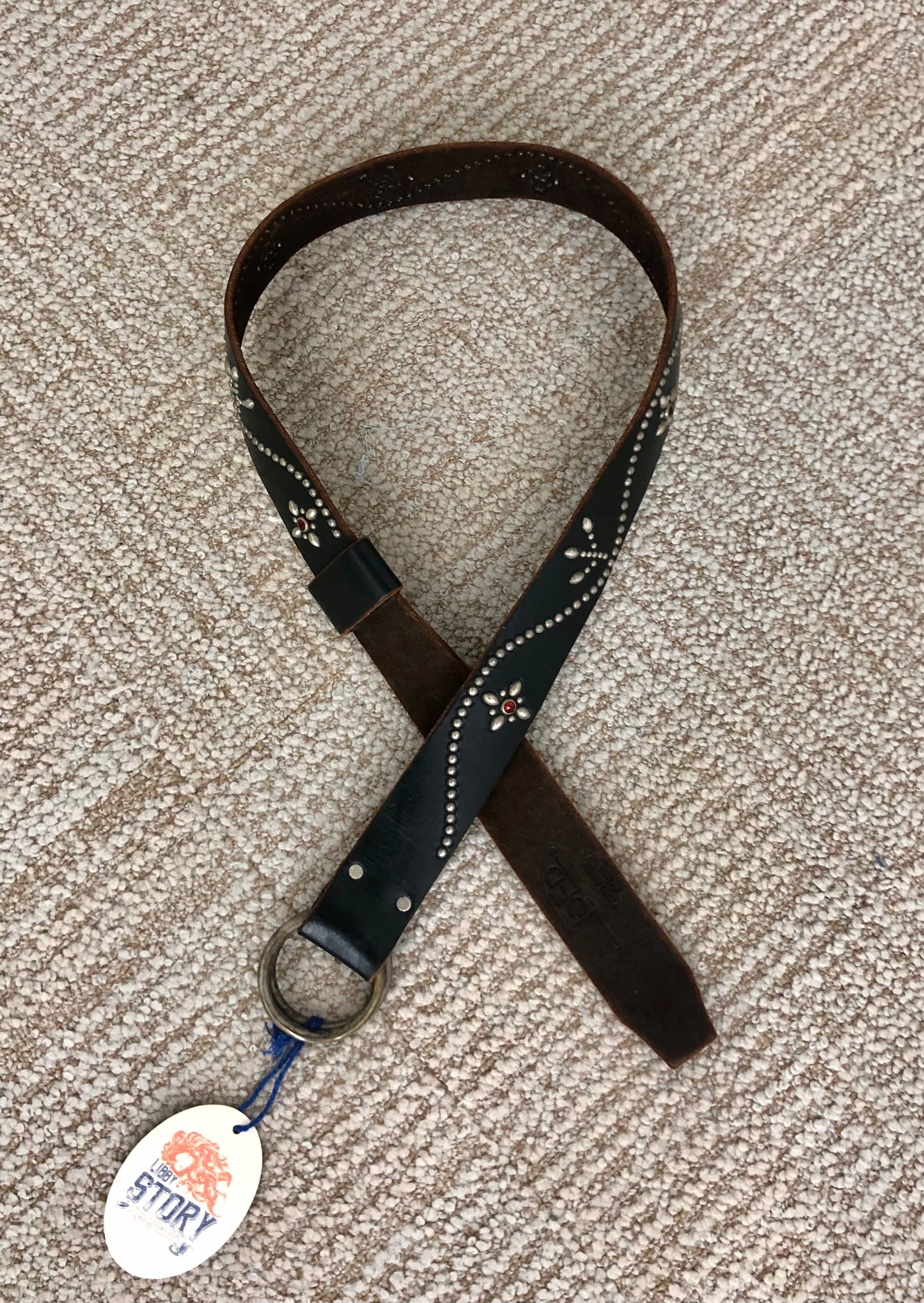 LS New Vintage JOED Studded Leather Belt