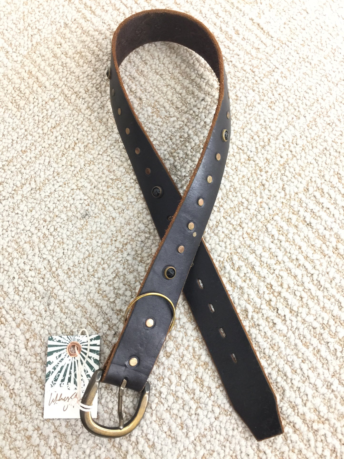 LS Upcycled Hannah Leather Belt