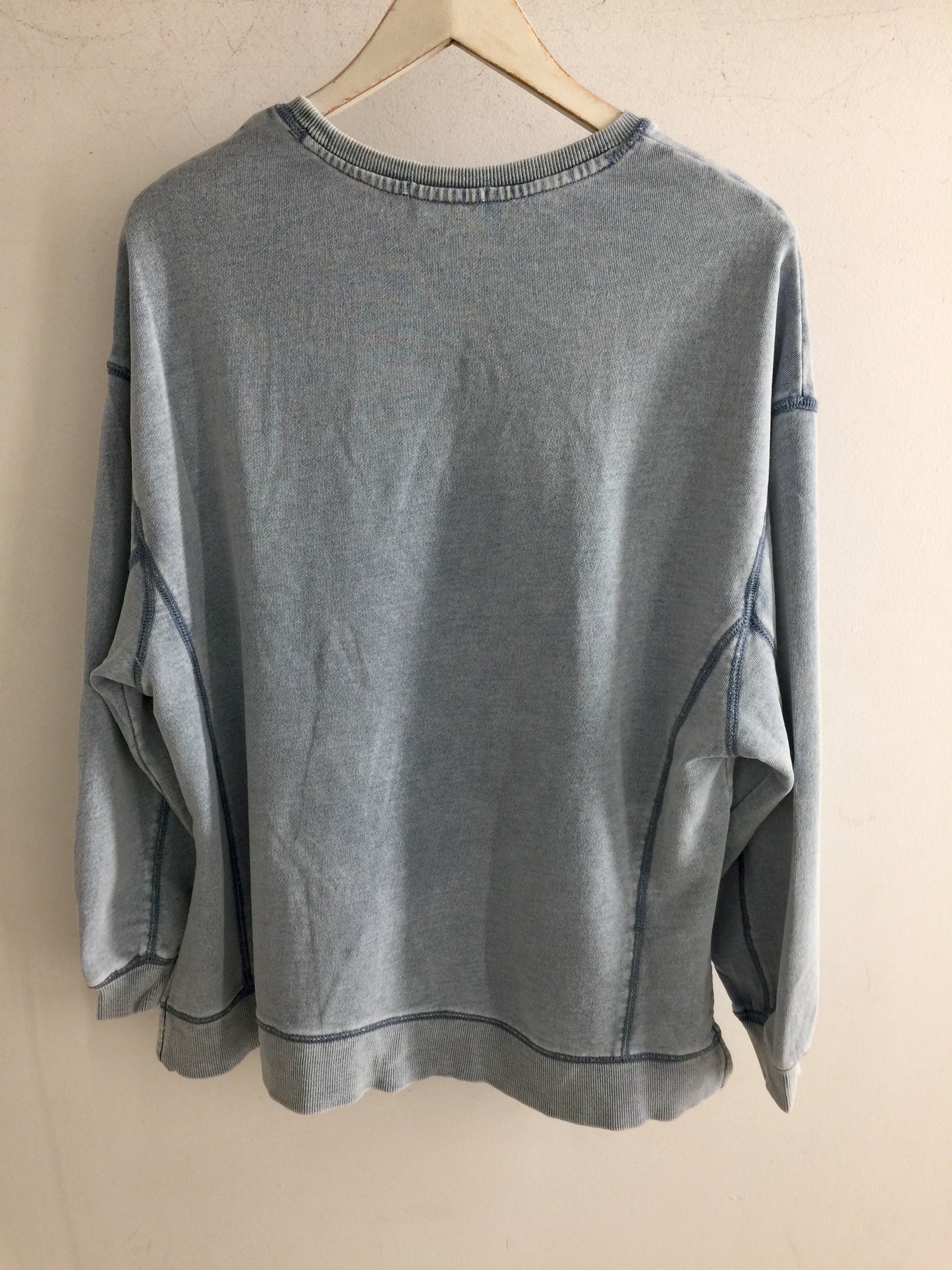 Z Supply Knit Denim Modern Weekender Pullover