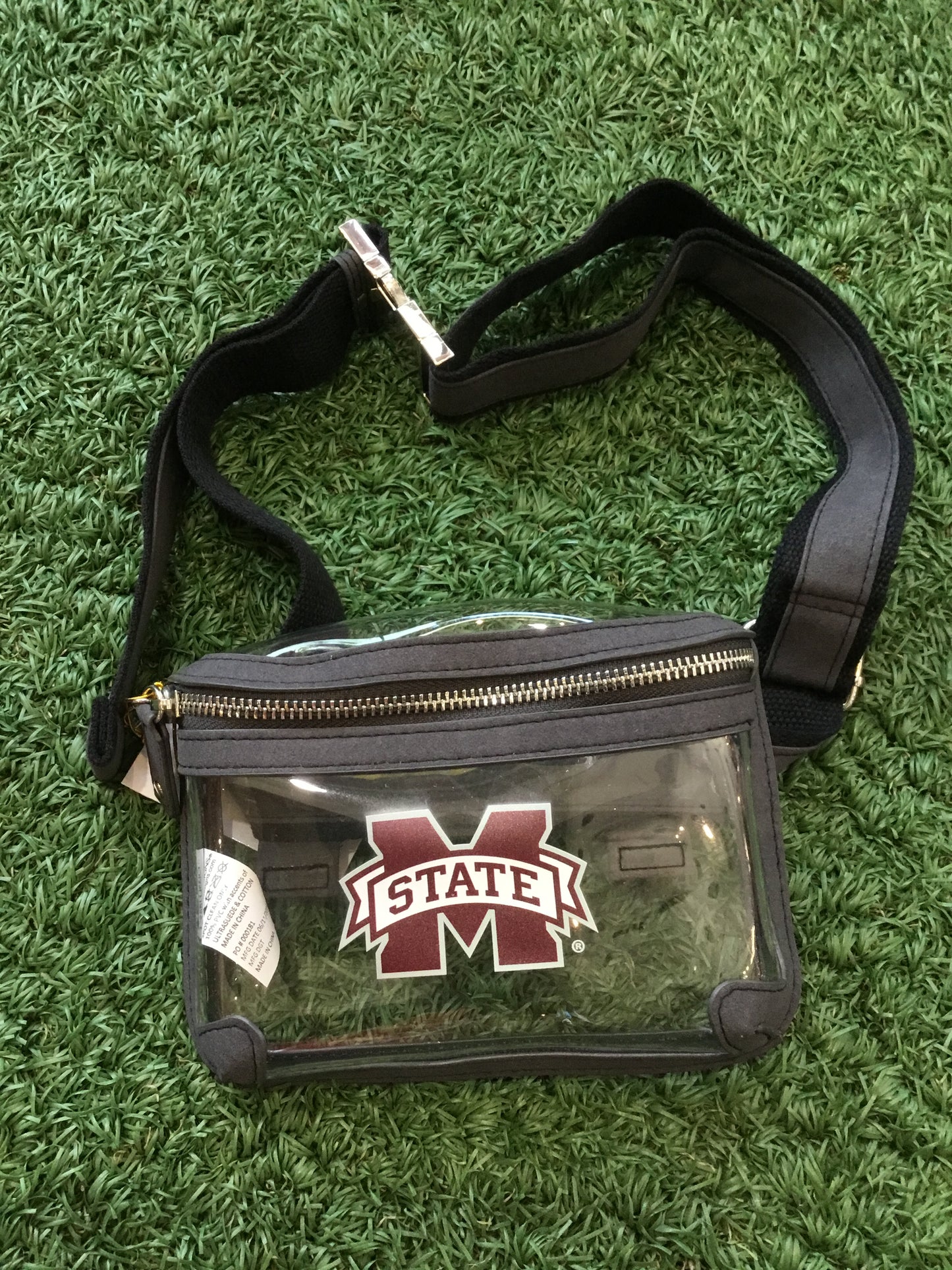 Mississippi State Clear Belt Bag