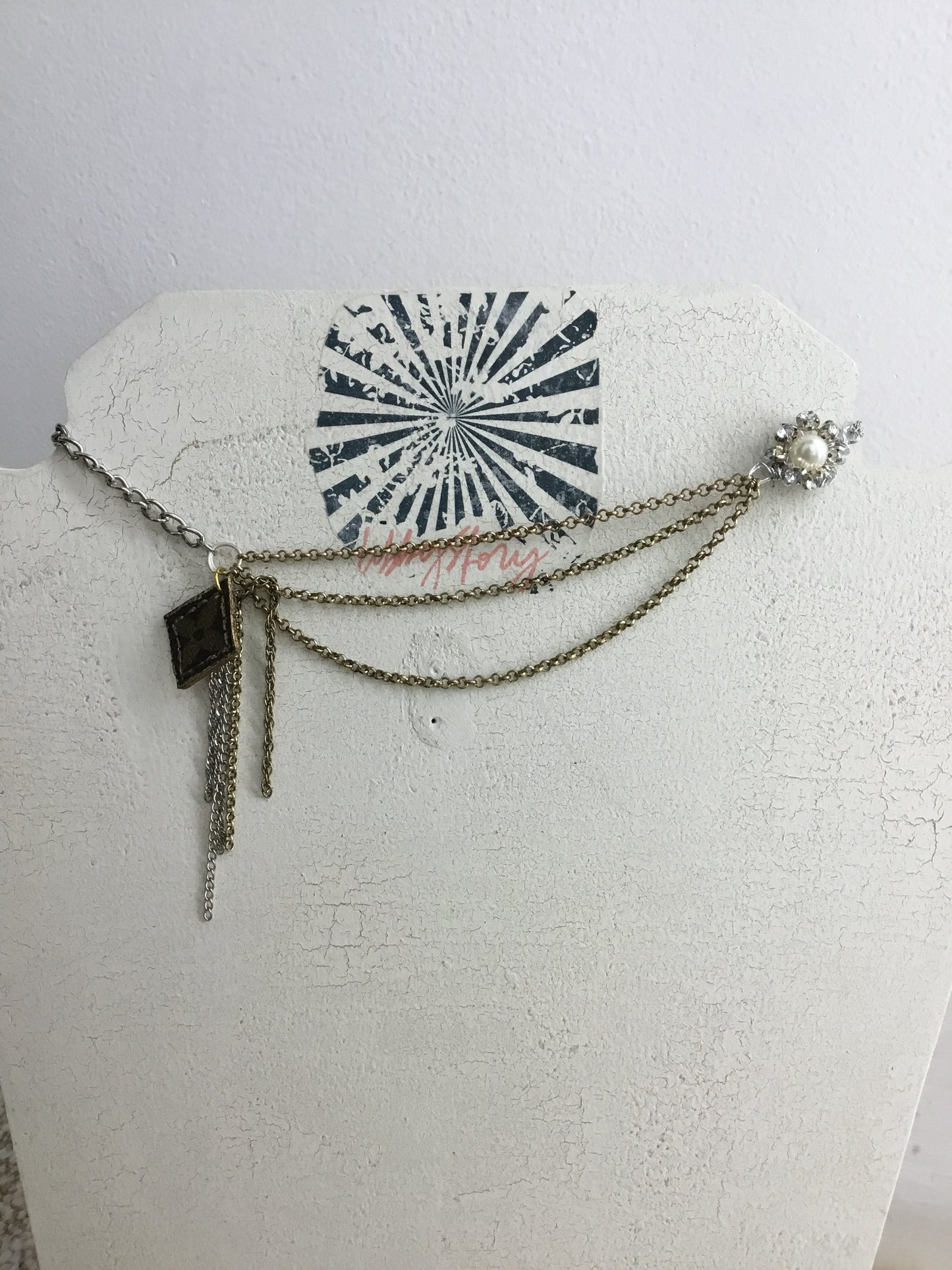 Libby Story Upcycled Designer Carrie Necklace