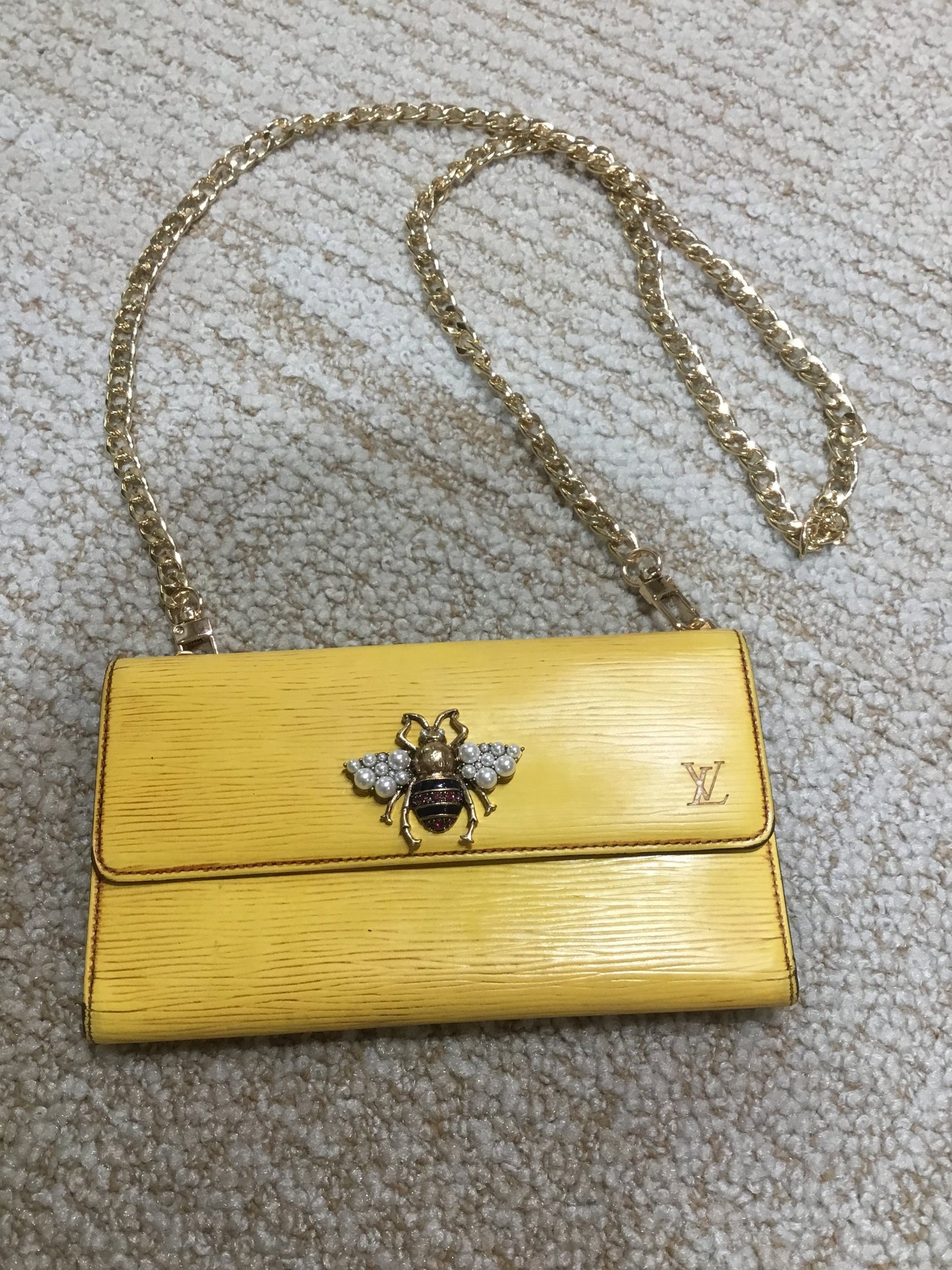 Libby Story Lori Upcycled Designer Clutch