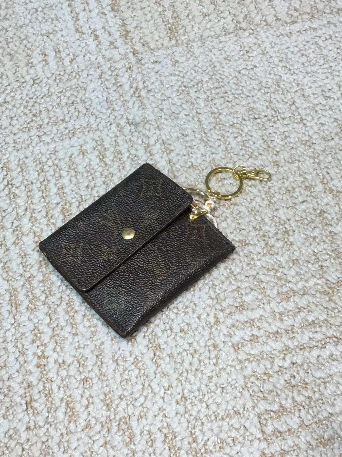 Libby Story Mona Upcycled Designer Key Ring Wallet