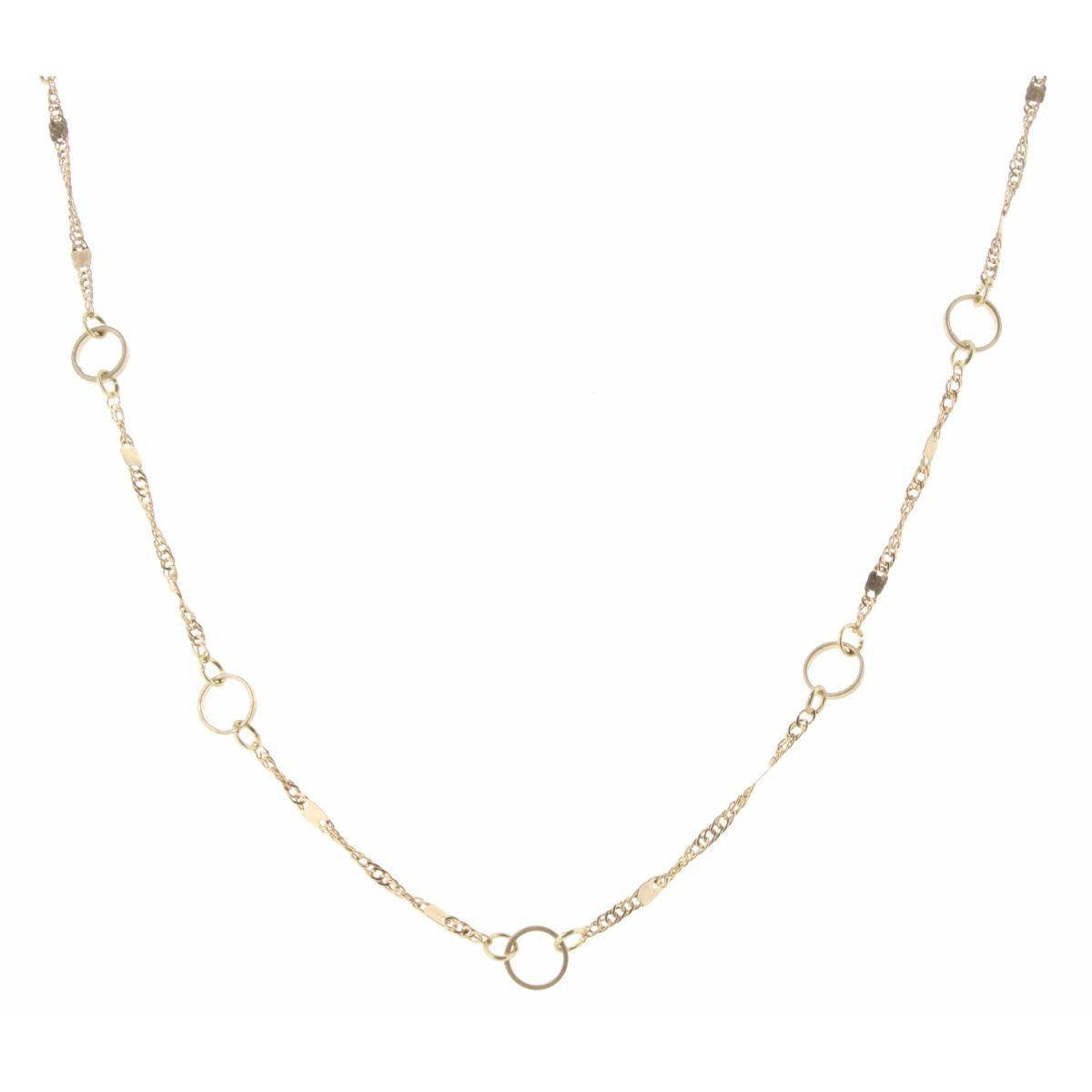 Jane Marie Open Circle Necklace