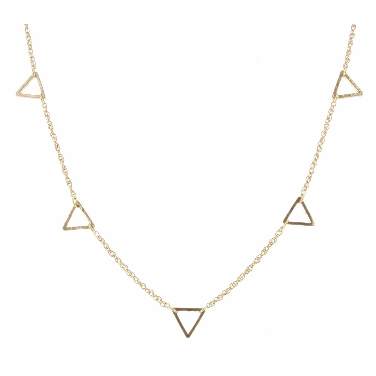 Jane Marie Triangle Necklace