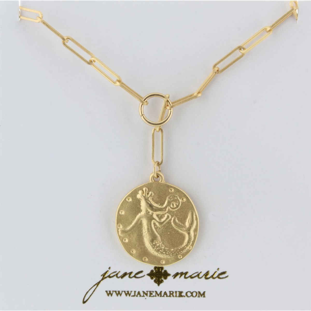 Jane Marie Mermaid Lariat Necklace