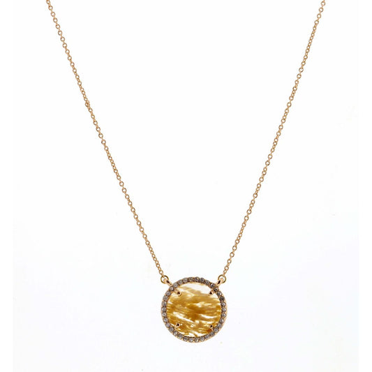 Jane Marie Dionne Natural Circle Necklace