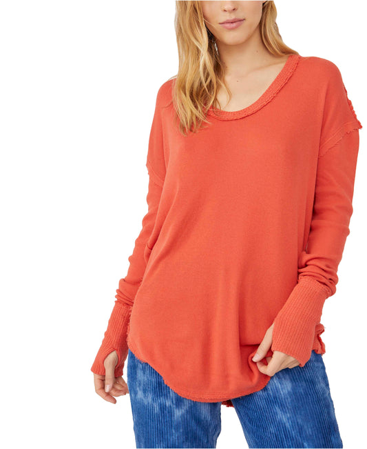 Free People Colby Long Sleeve Top