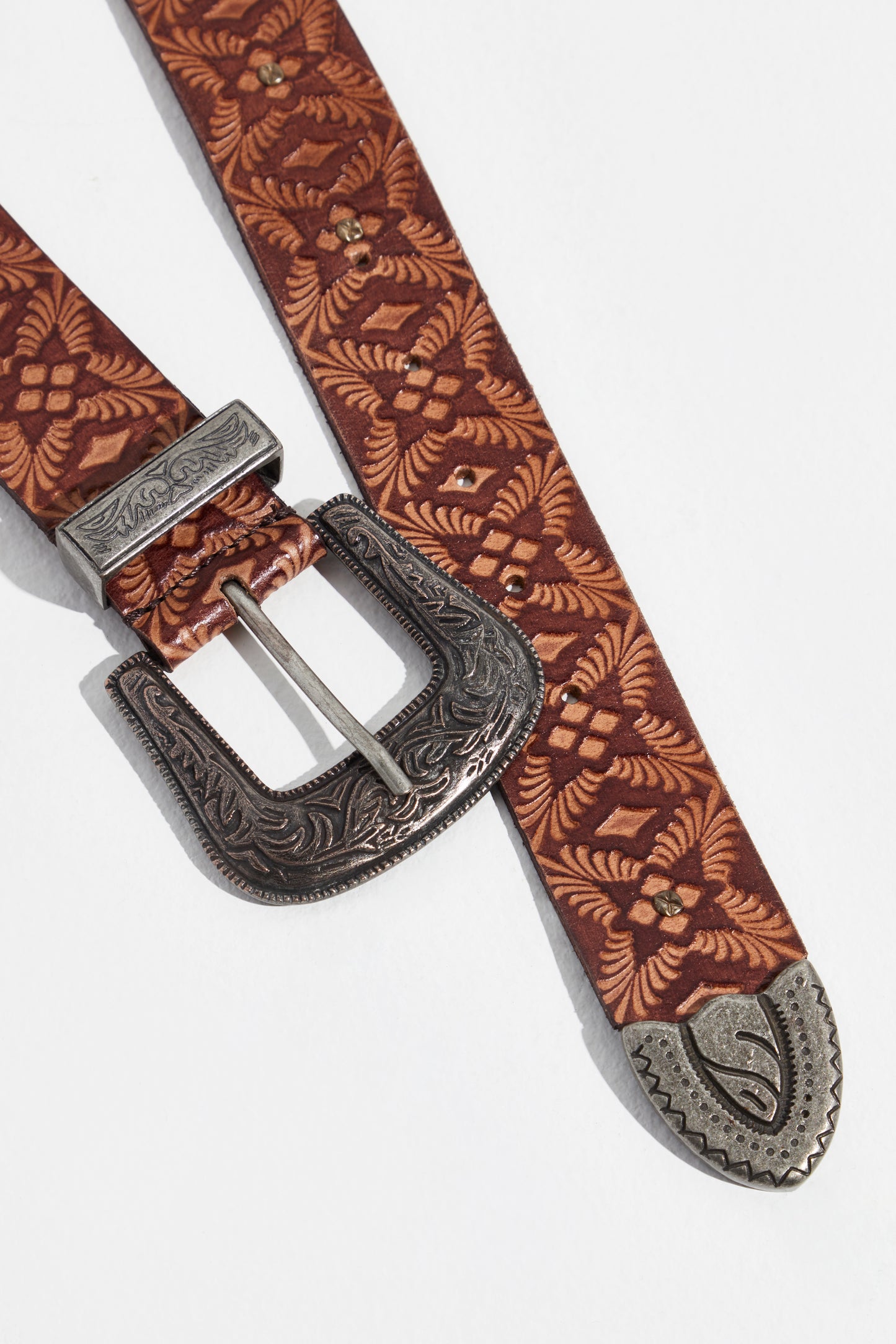 Free People Outlaw Embossed Belt