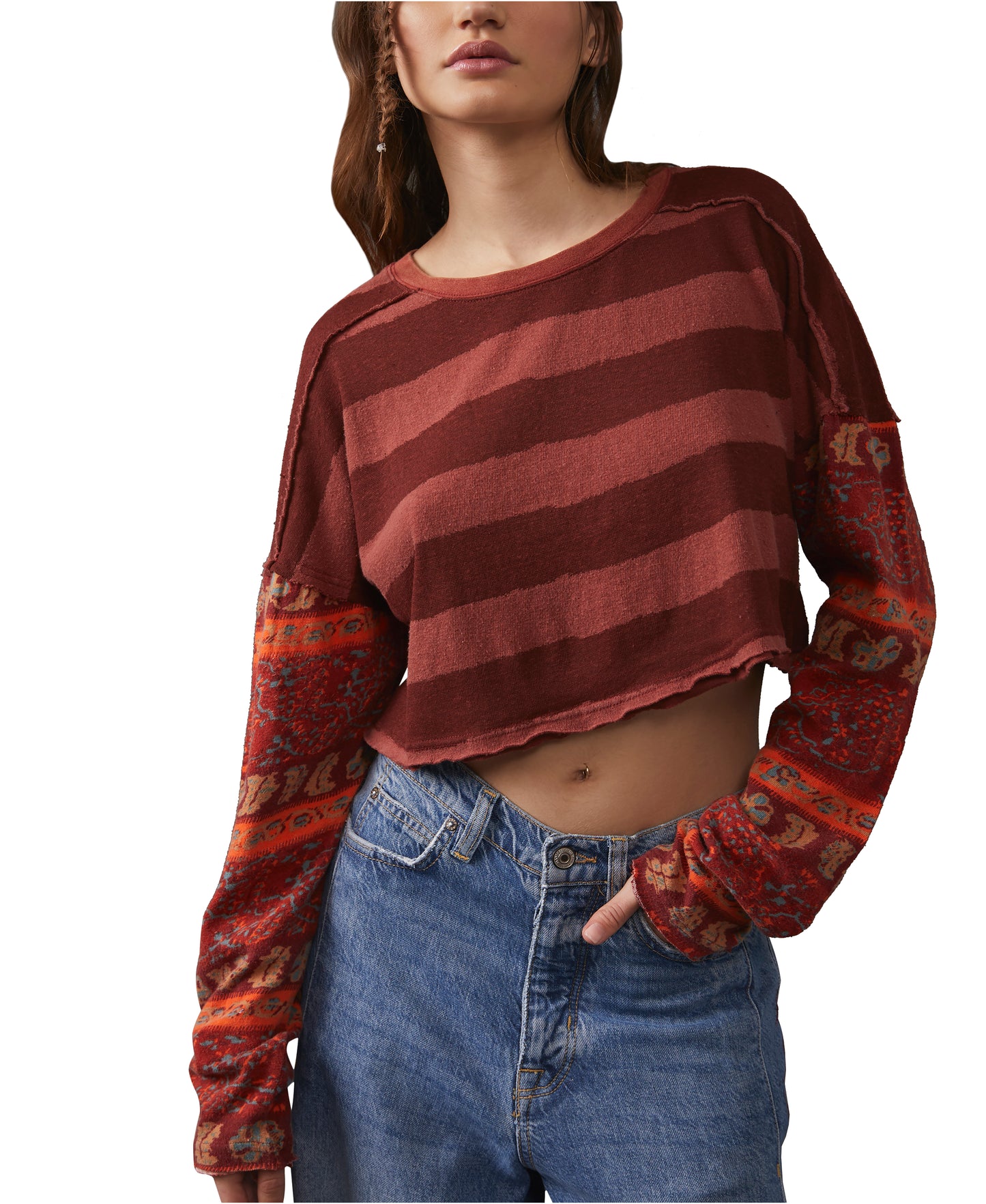 Free People Jamie Long Sleeve Tee