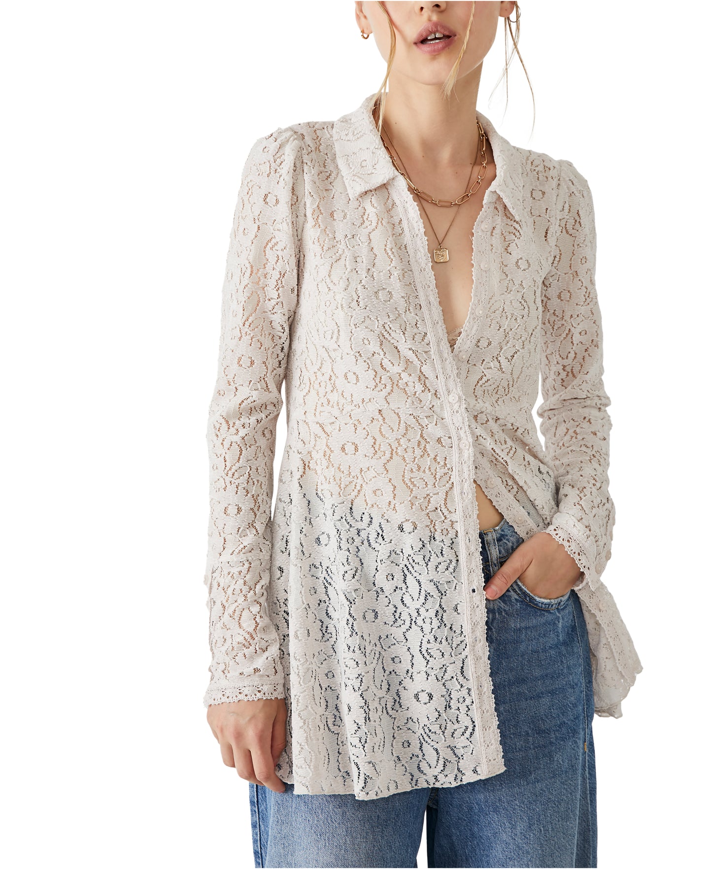 Free People Heather Tunic