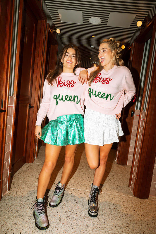 Queen of Sparkles Kiss the Queen Sweater
