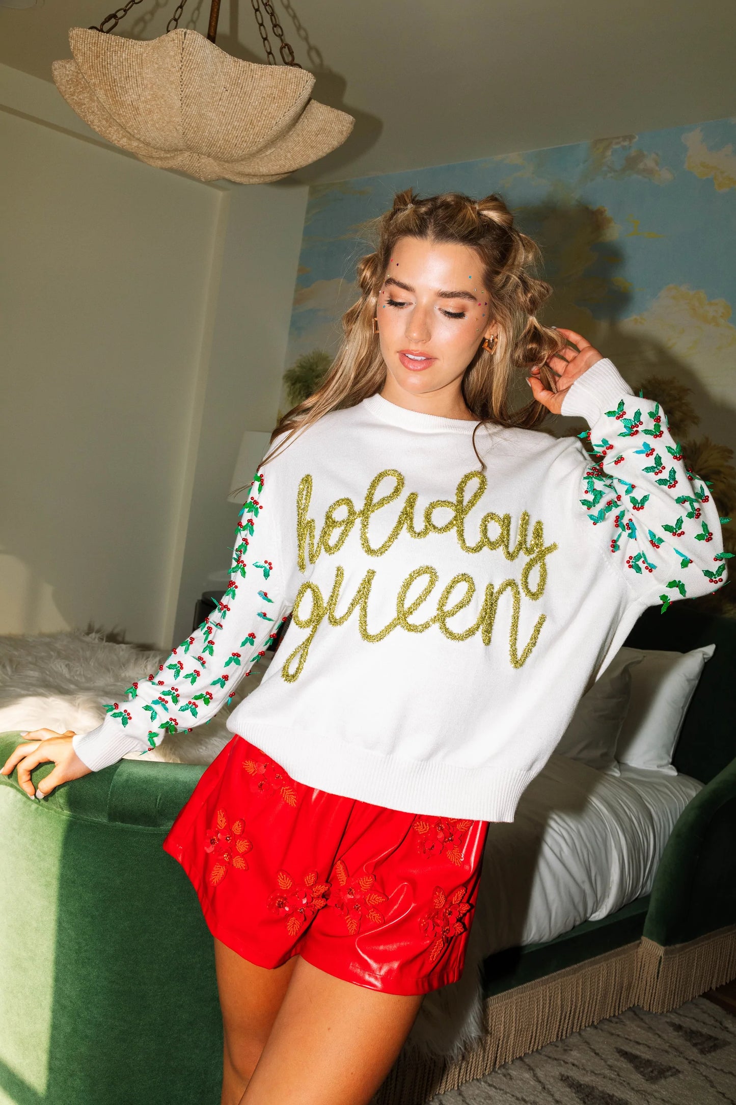 Queen of Sparkles Holiday Queen Sweater