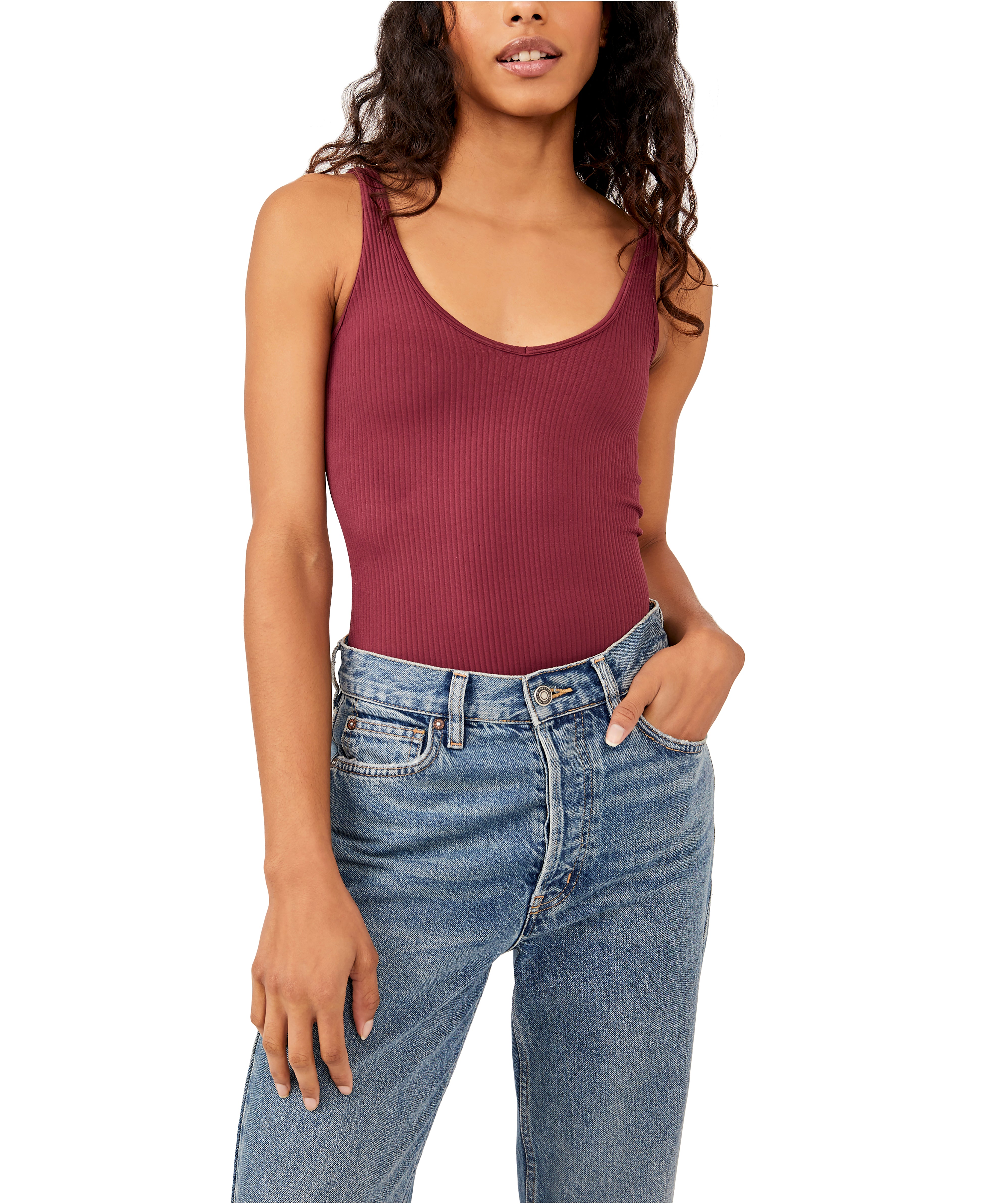 Free People XYZ Recycled Bodysuit – Libby Story