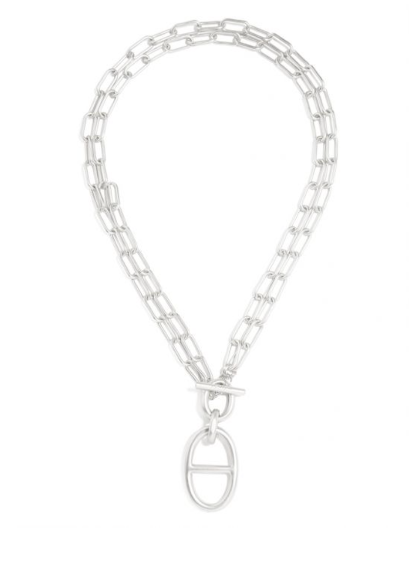 Zenzii Mariner Two Way Link Charm Necklace