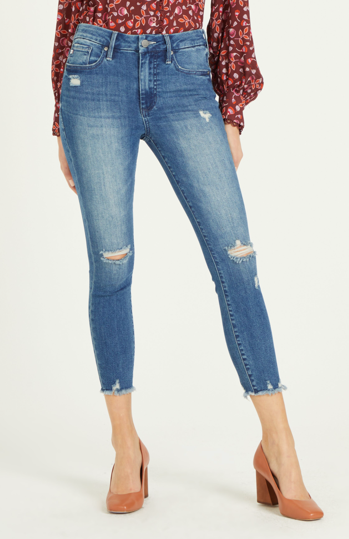 Dear John Pixie Laguna Beach High Rise Crop Skinny