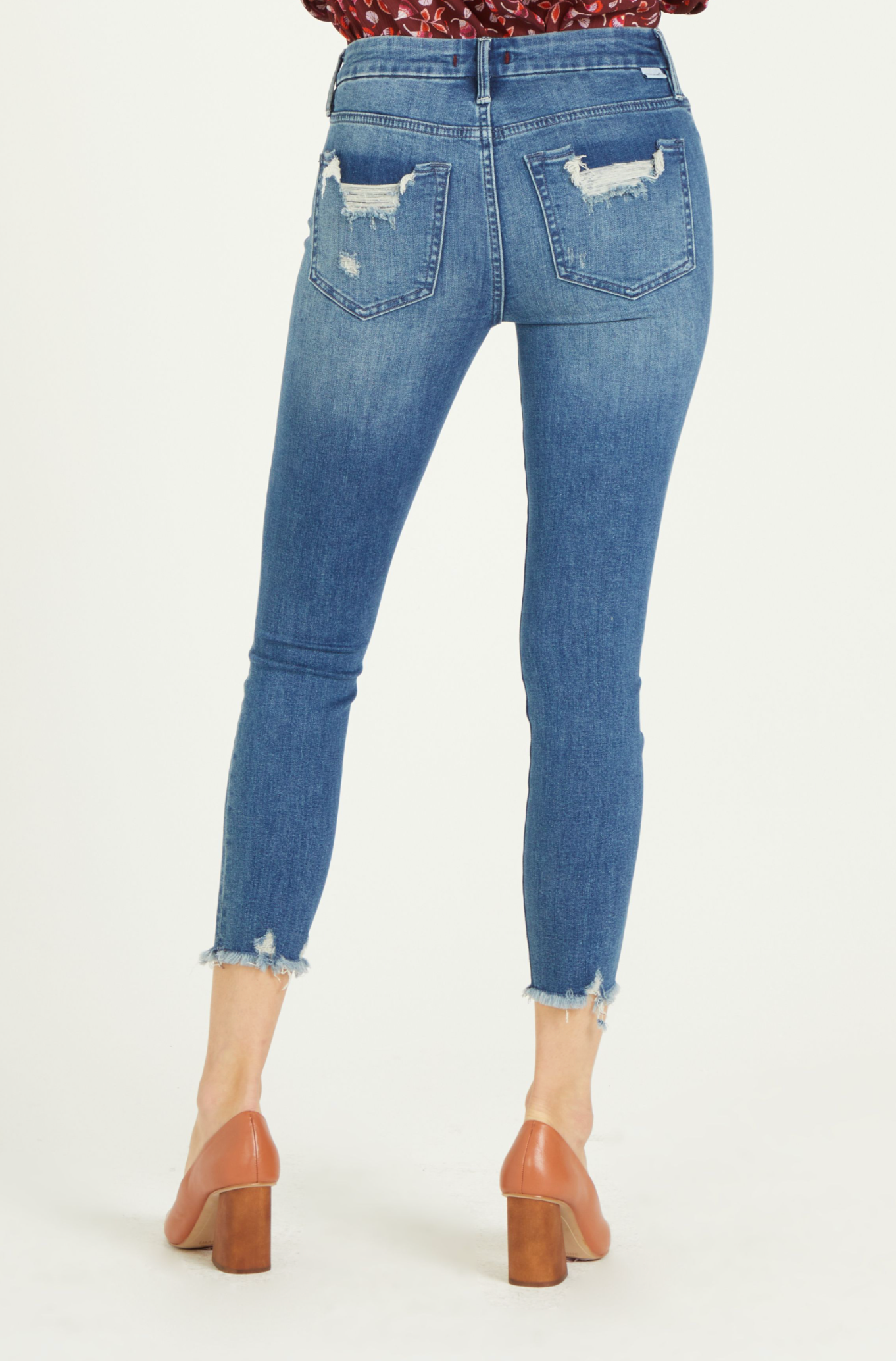 Dear John Pixie Laguna Beach High Rise Crop Skinny