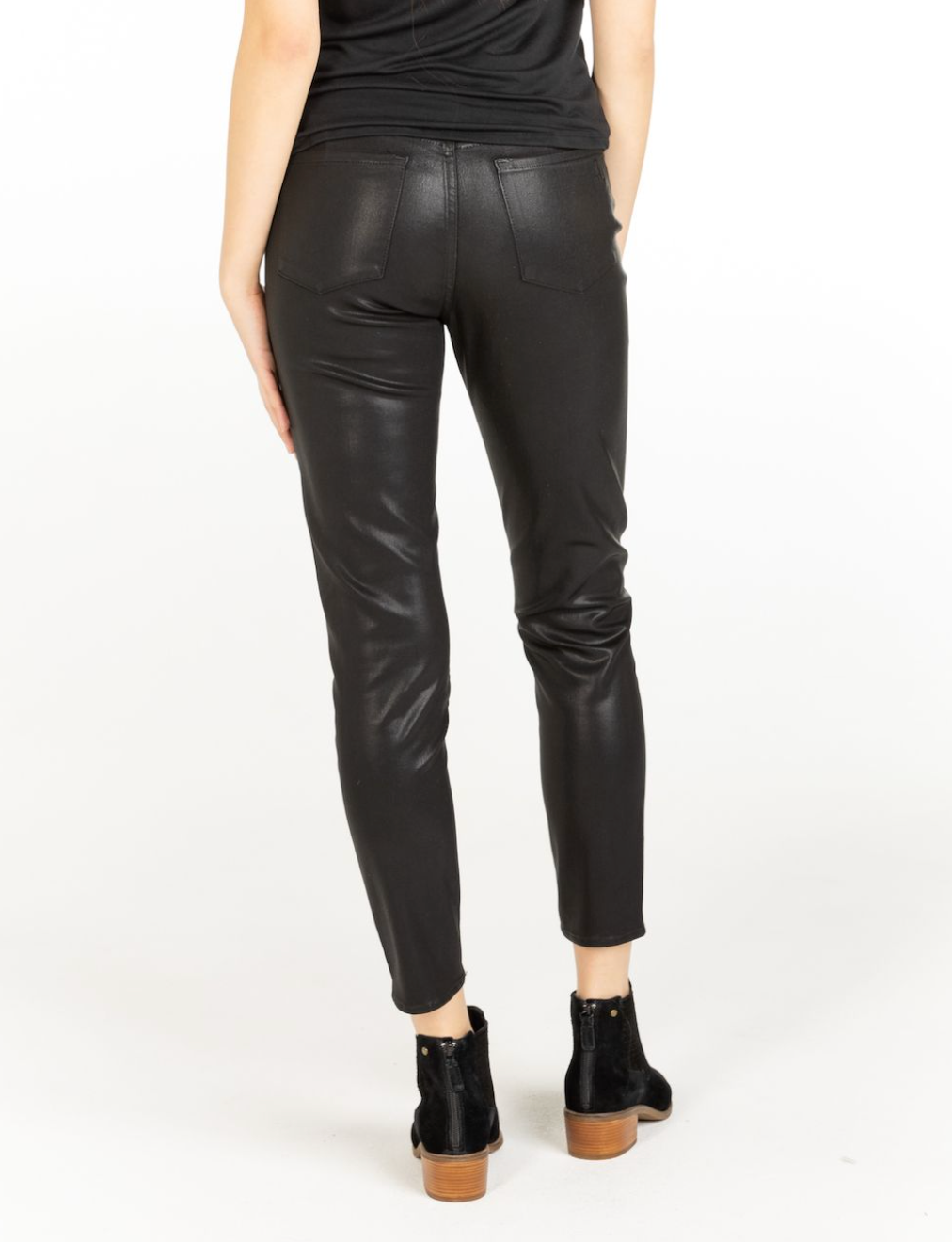 Articles Of Society Heather Coated Black Skinny