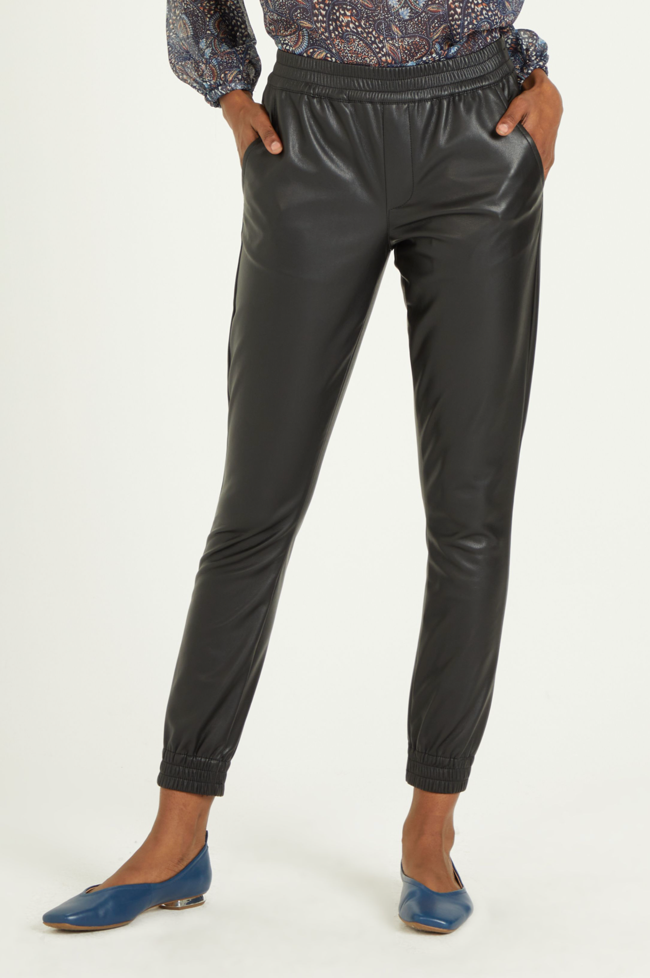 Dear John Jacey Vegan Leather Jogger