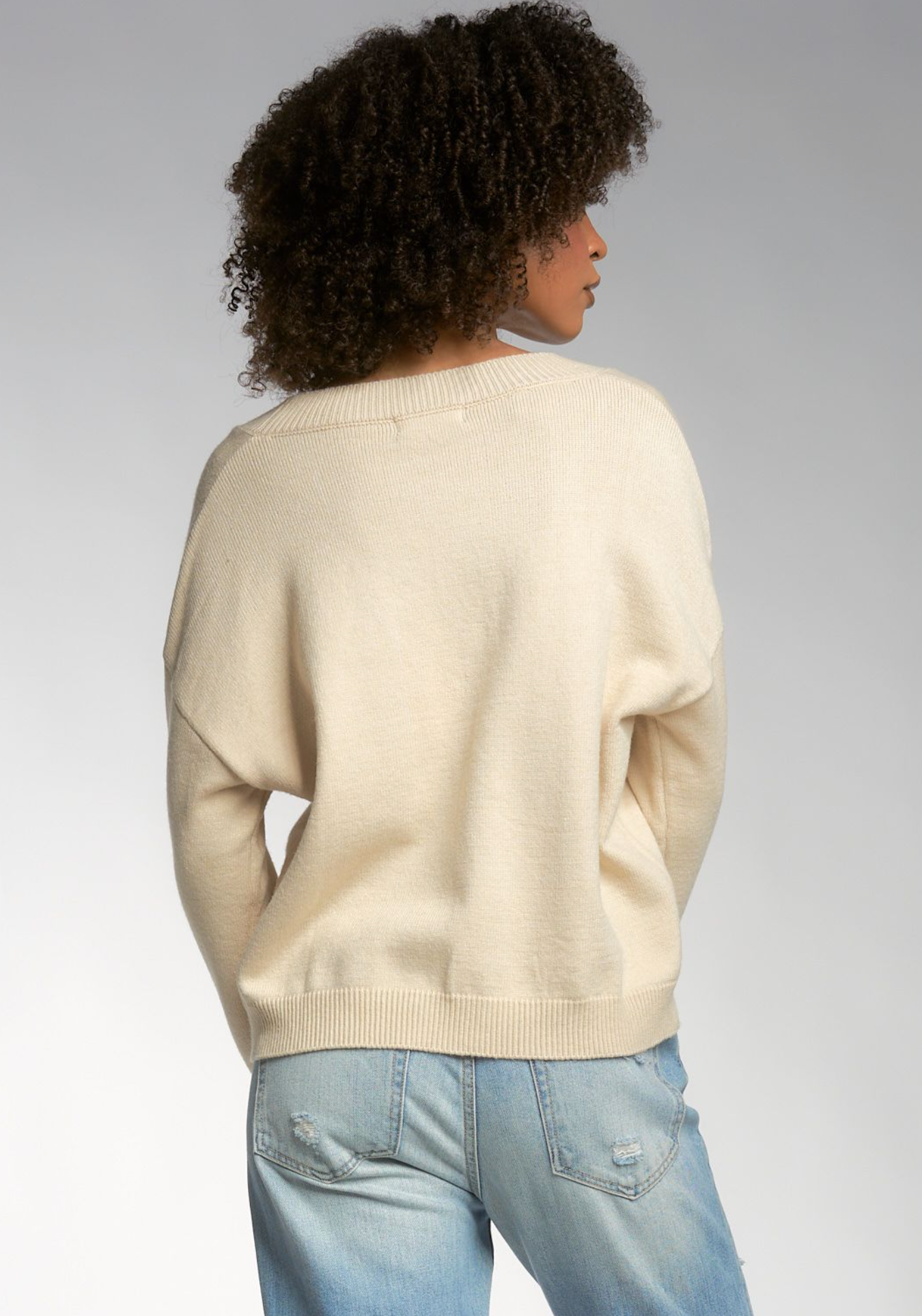 Elan Slit Cuff Sweater