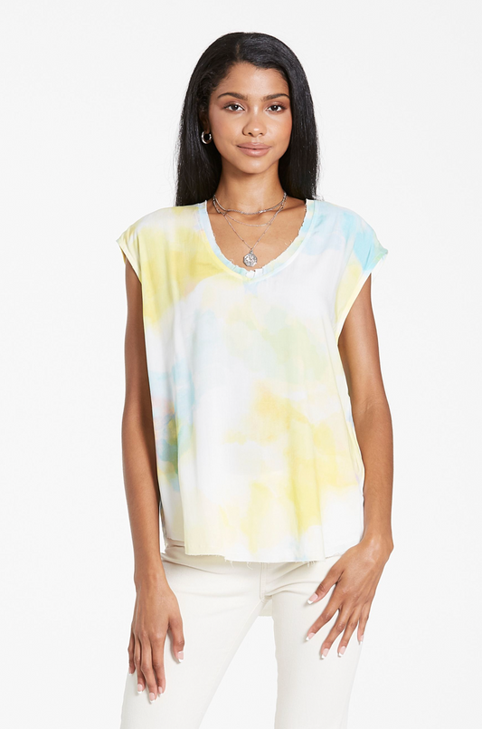 Dear John Yanis Watercolor Top