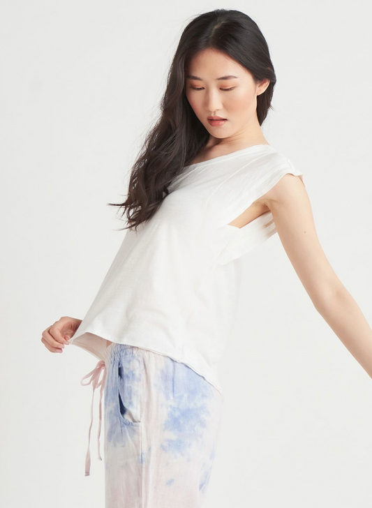 Dex Annie Flutter Sleeve Top