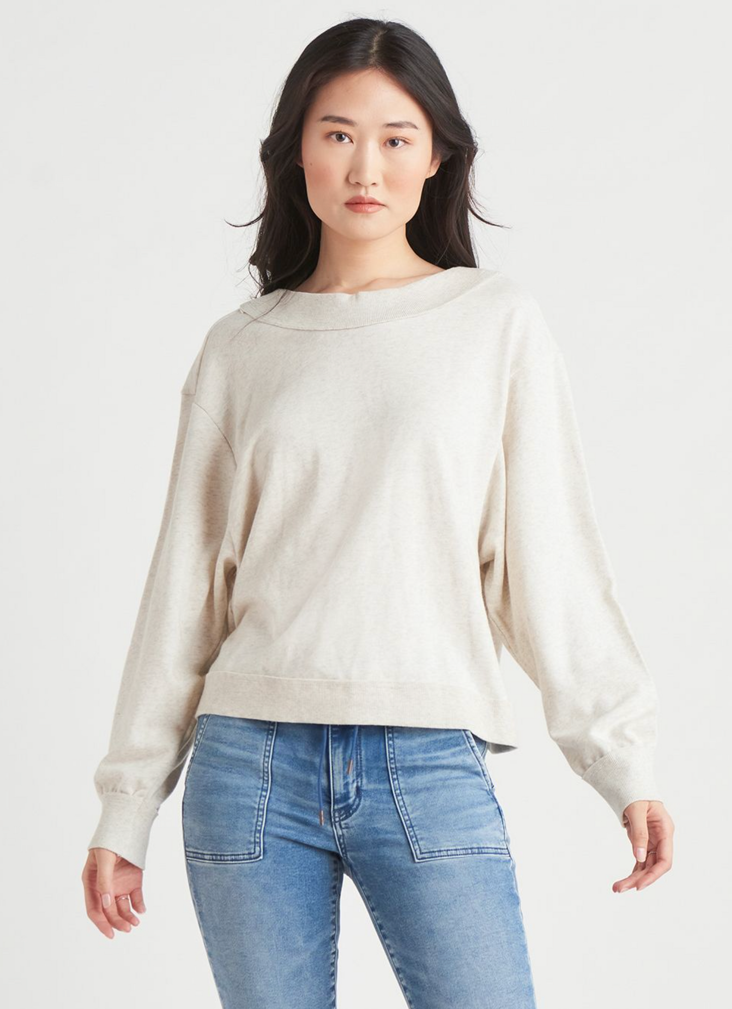 Dex Open Back Sweatshirt