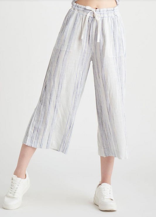 Dex Wide Leg Striped Pant