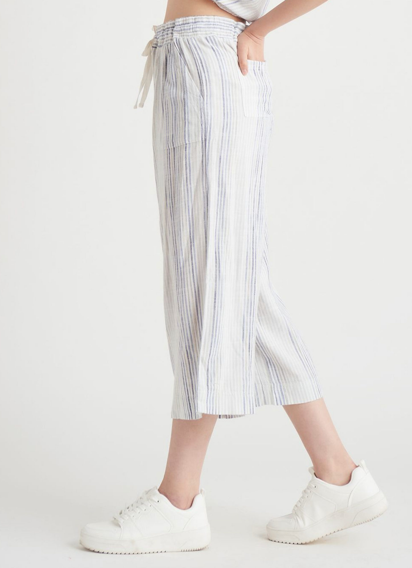 Dex Wide Leg Striped Pant