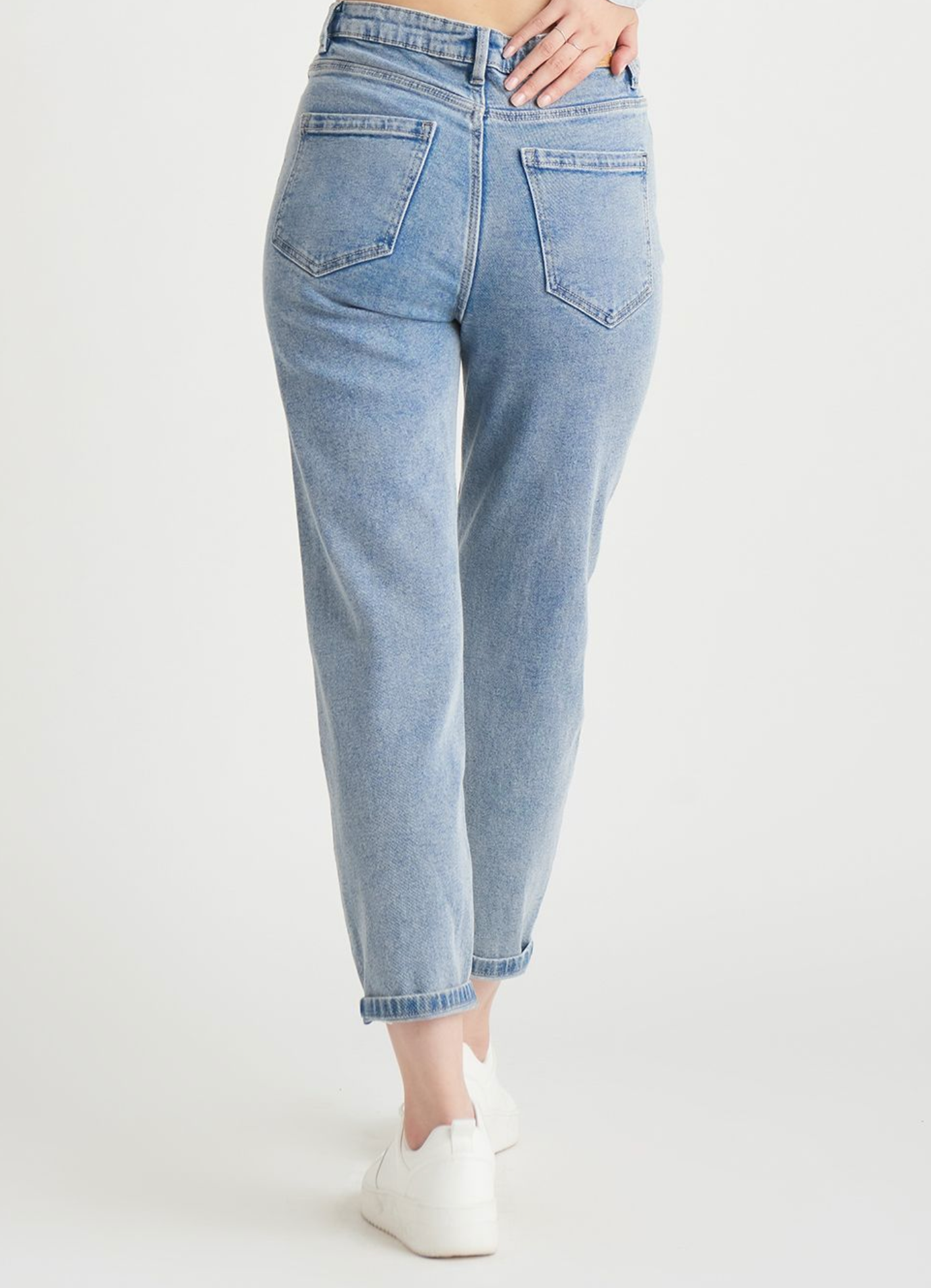 Dex Blue Slim Fit Mom Jean