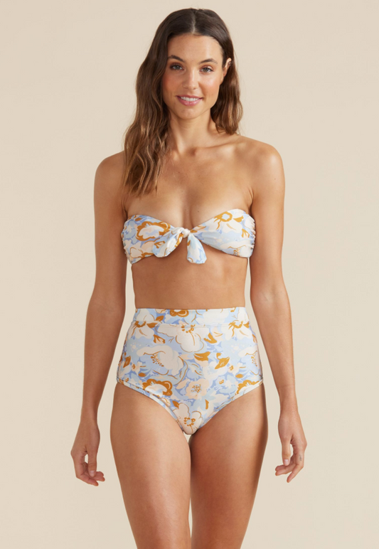 Mink Pink Lumi Tie Front Bandeau