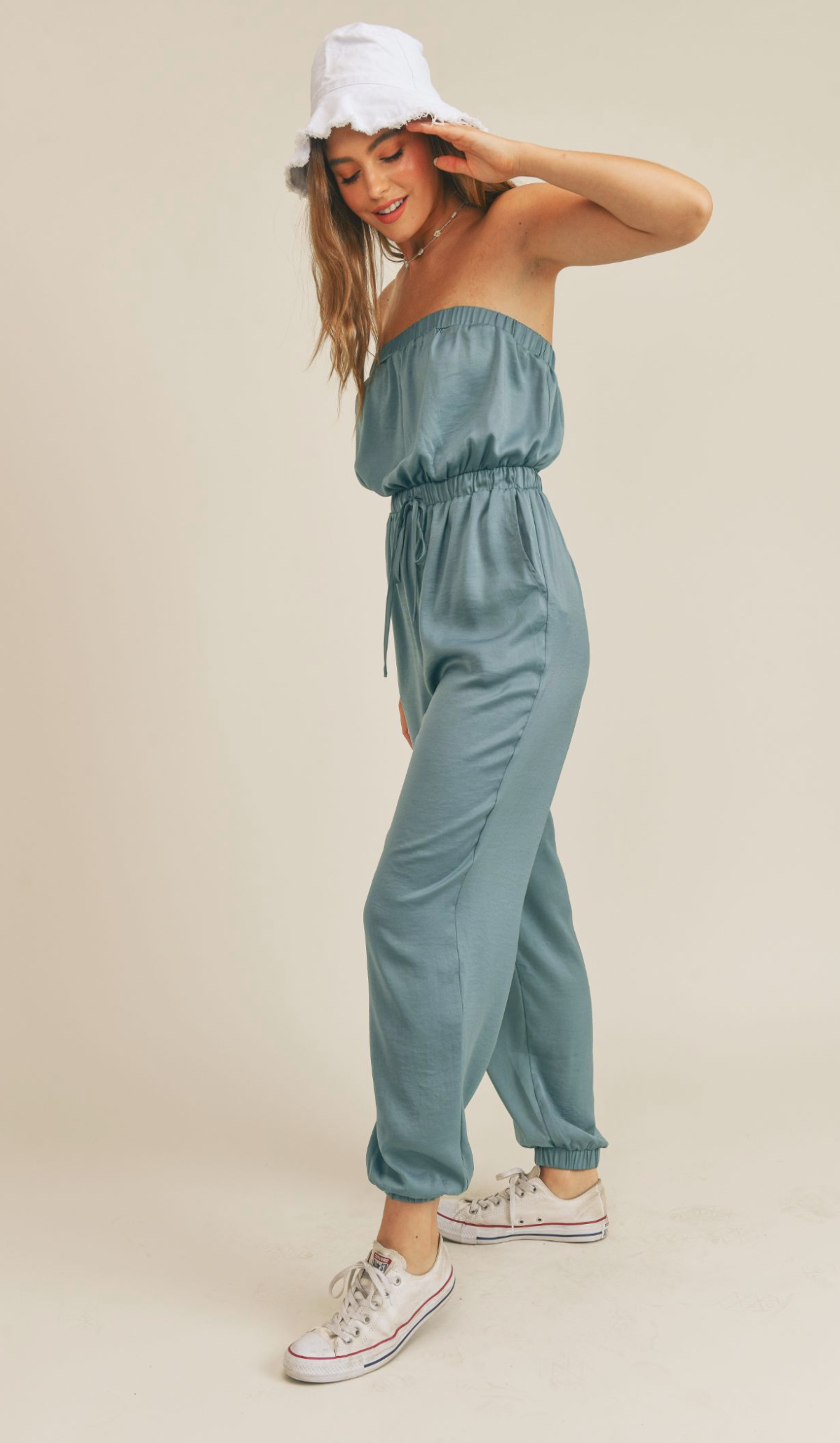 Sadie & Sage Friendly Face Tube Jumpsuit