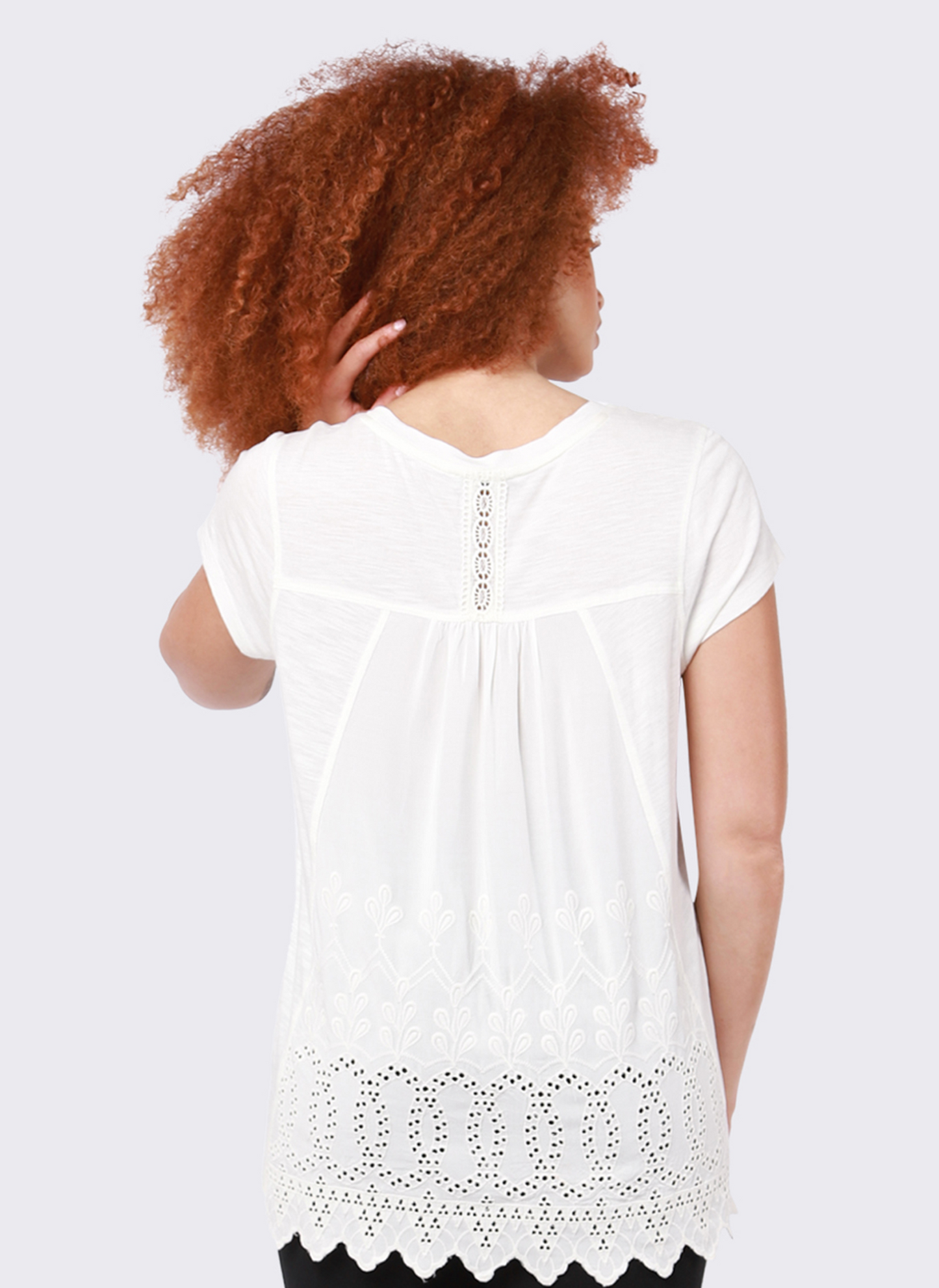 Dex Jolene Lace Back Top