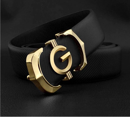 G Letter Buckle Belt