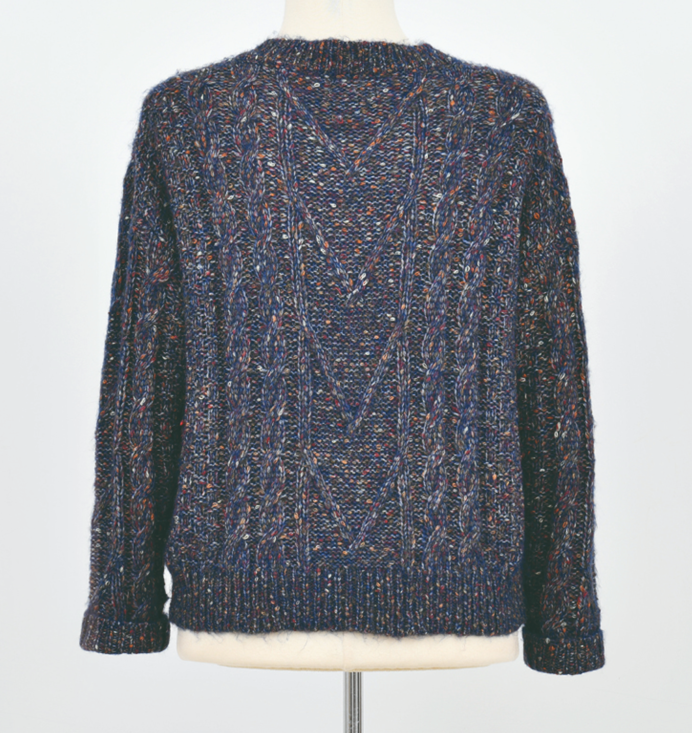 Molly Bracken Mottled Knit Sweater
