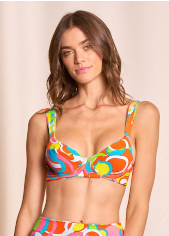 Maaji 90S Floral Bailey Underwire Bikini Top