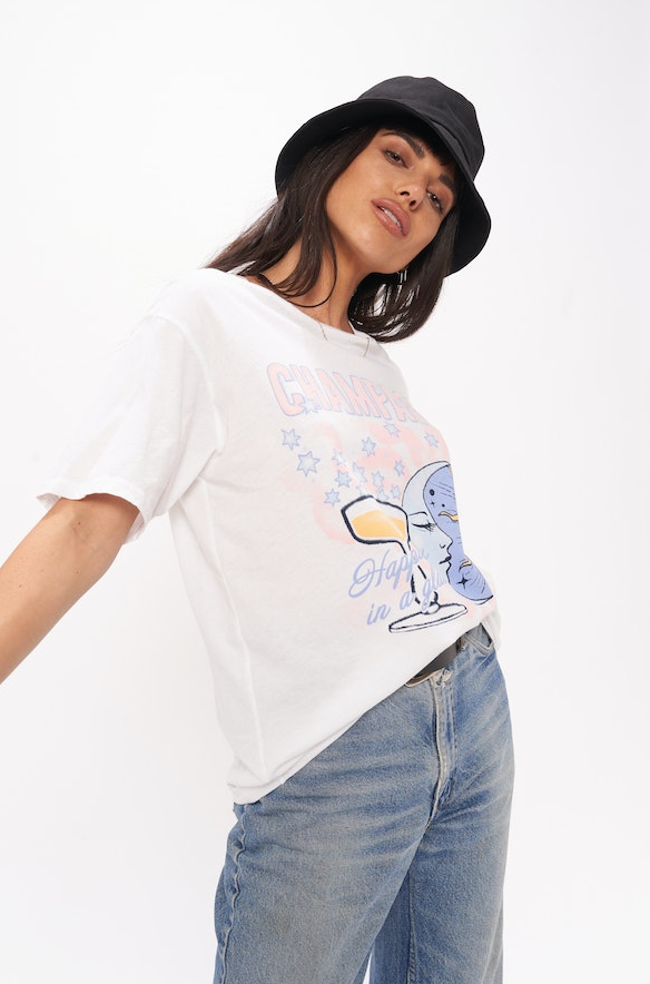 Project Social T Happiness In A Glass Tee