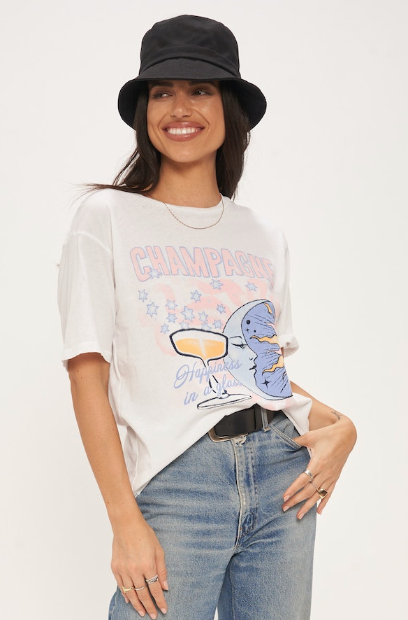 Project Social T Happiness In A Glass Tee