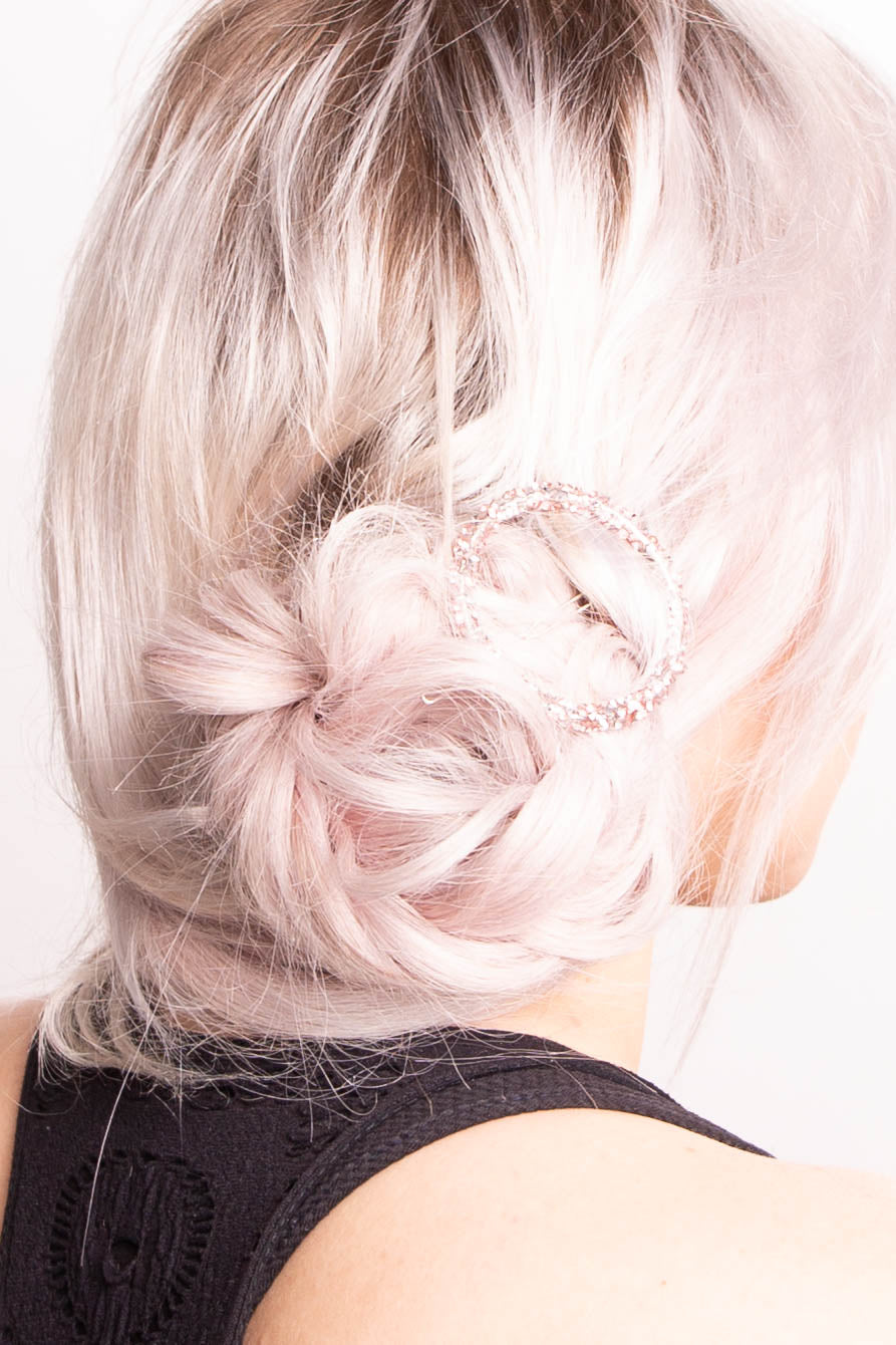 Crystal Confetti Hairpin