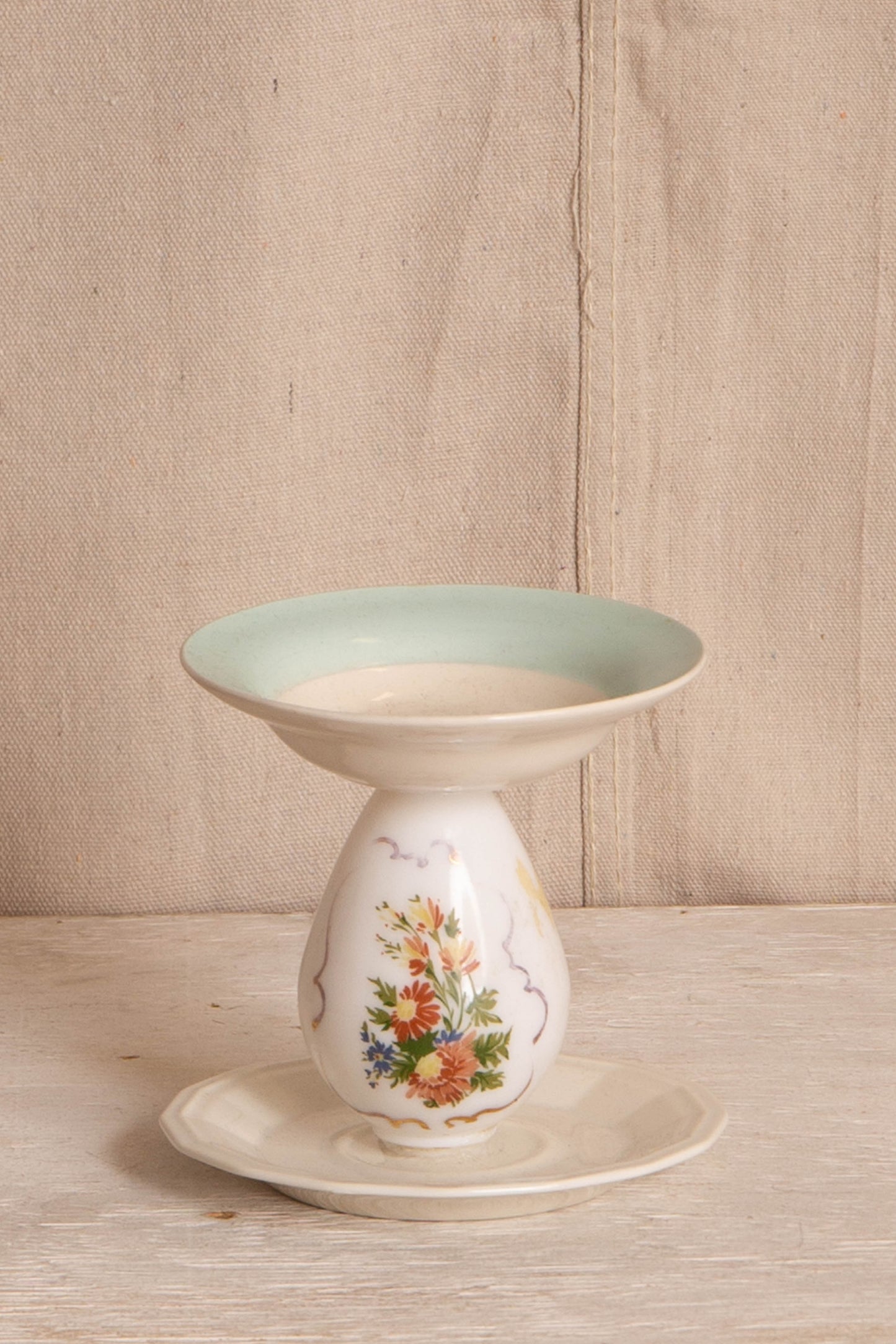 Libby Story Vintage Saucer Tower