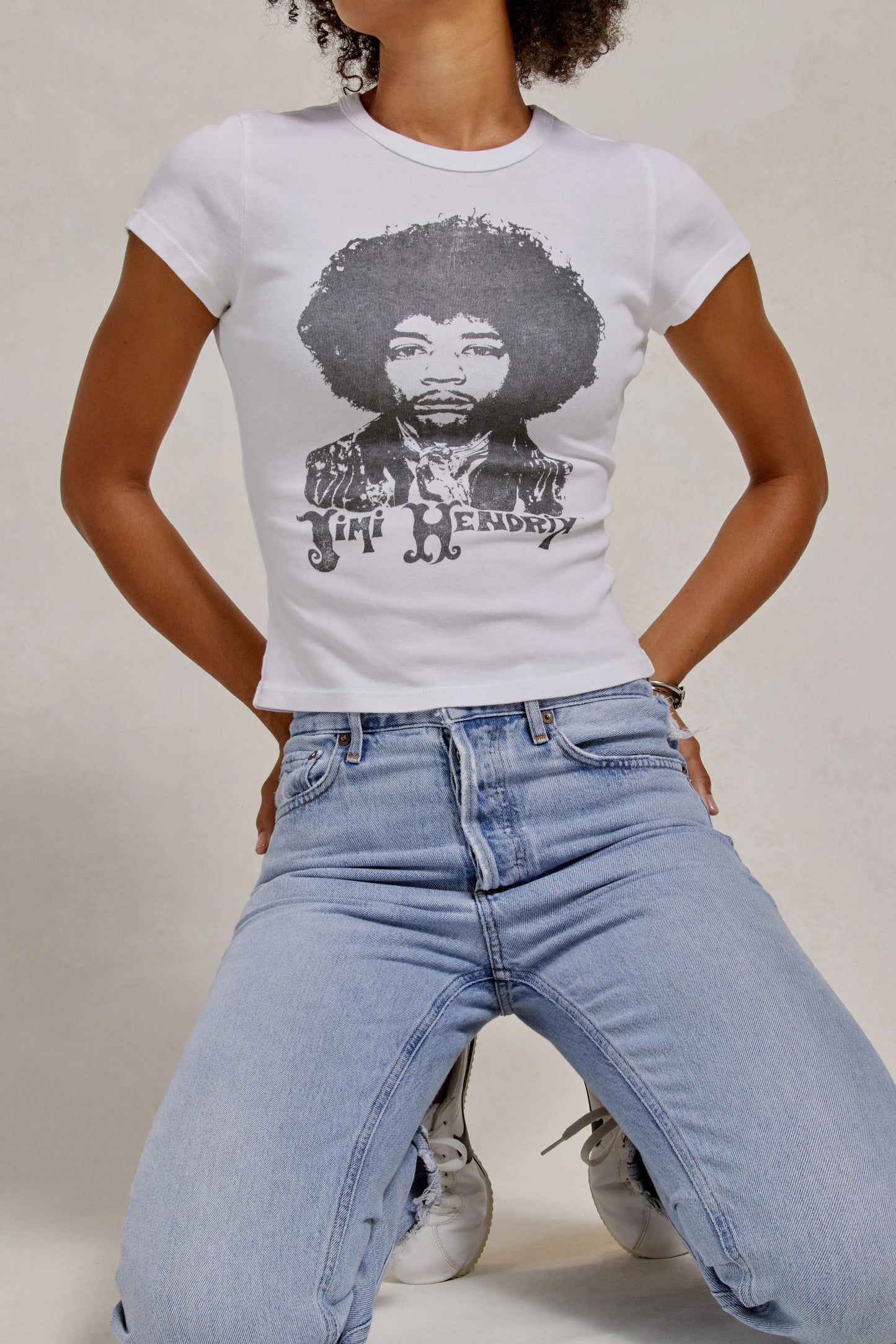 Daydreamer Jimi Hendrix Portrait Slim Tee