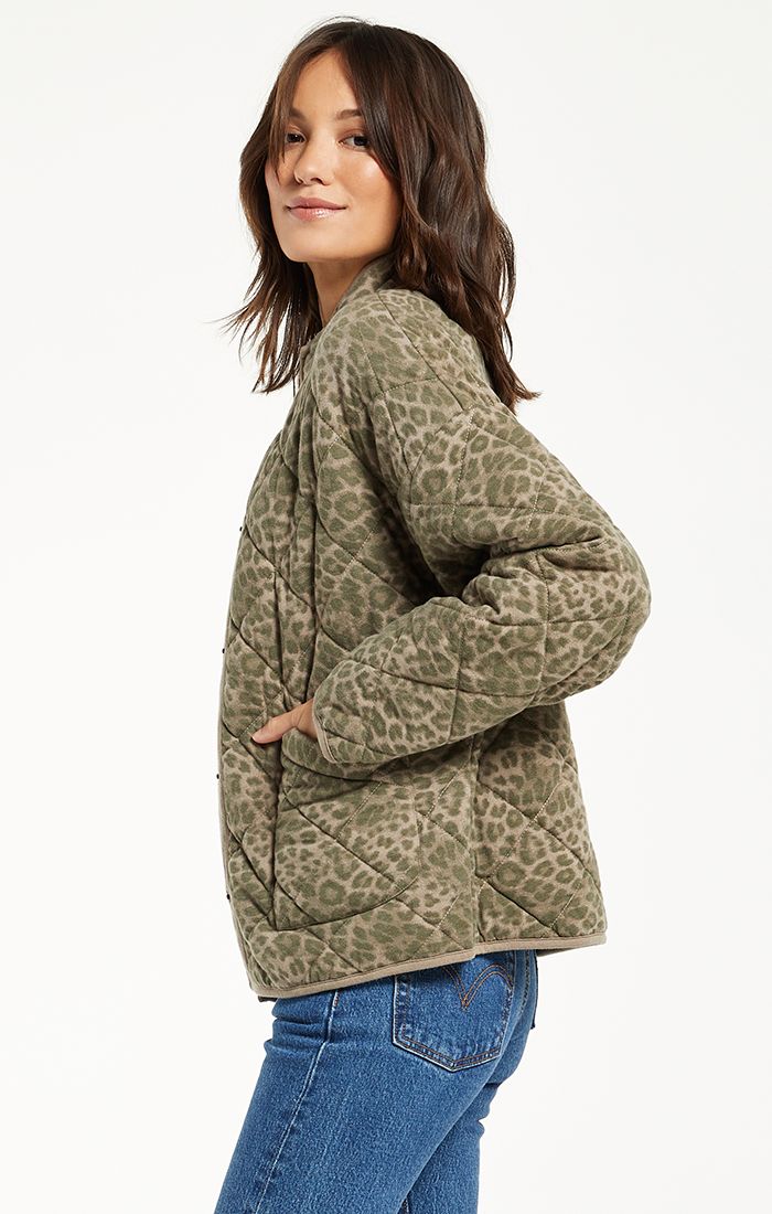 Z Supply Maya Leopard Jacket