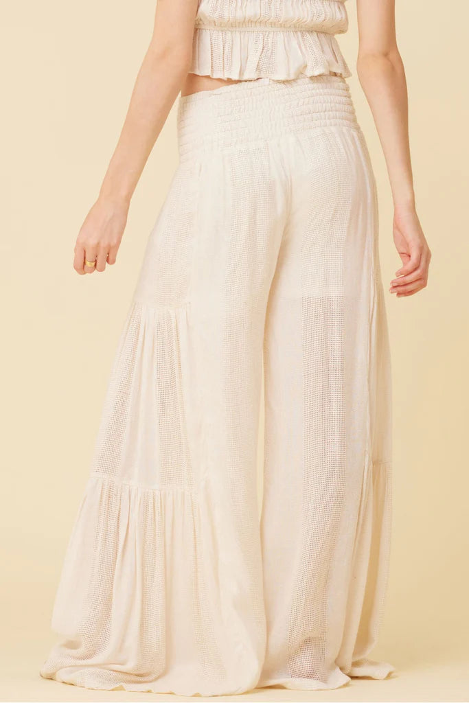 Surf Gypsy Lightweight Texture Wide Leg Pant