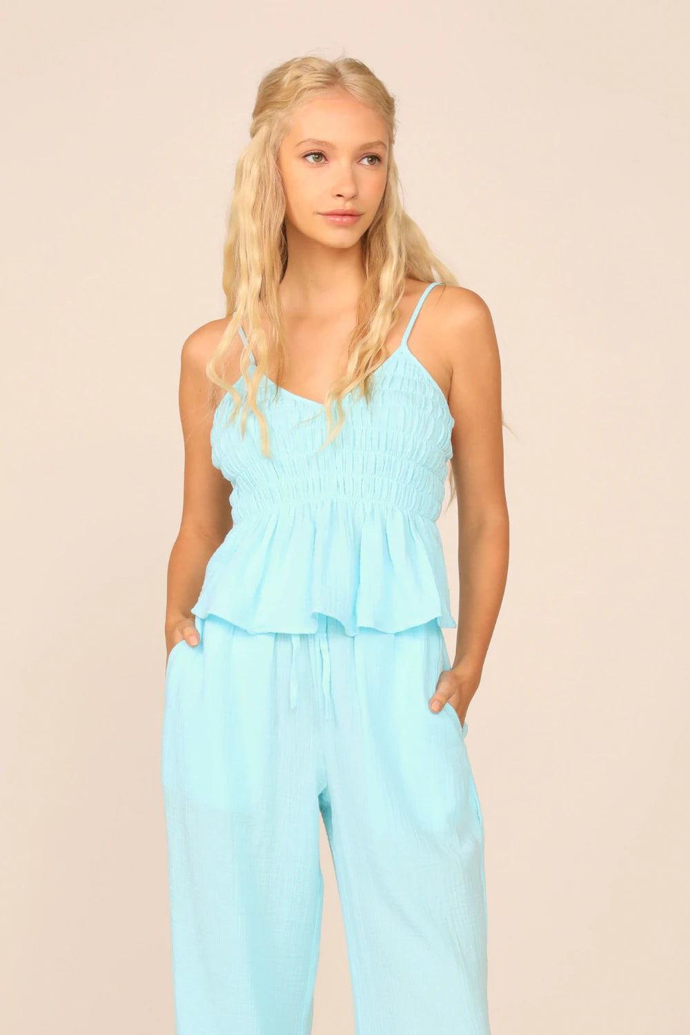 Vintage Havana Gauzy Smock Tank – Libby Story