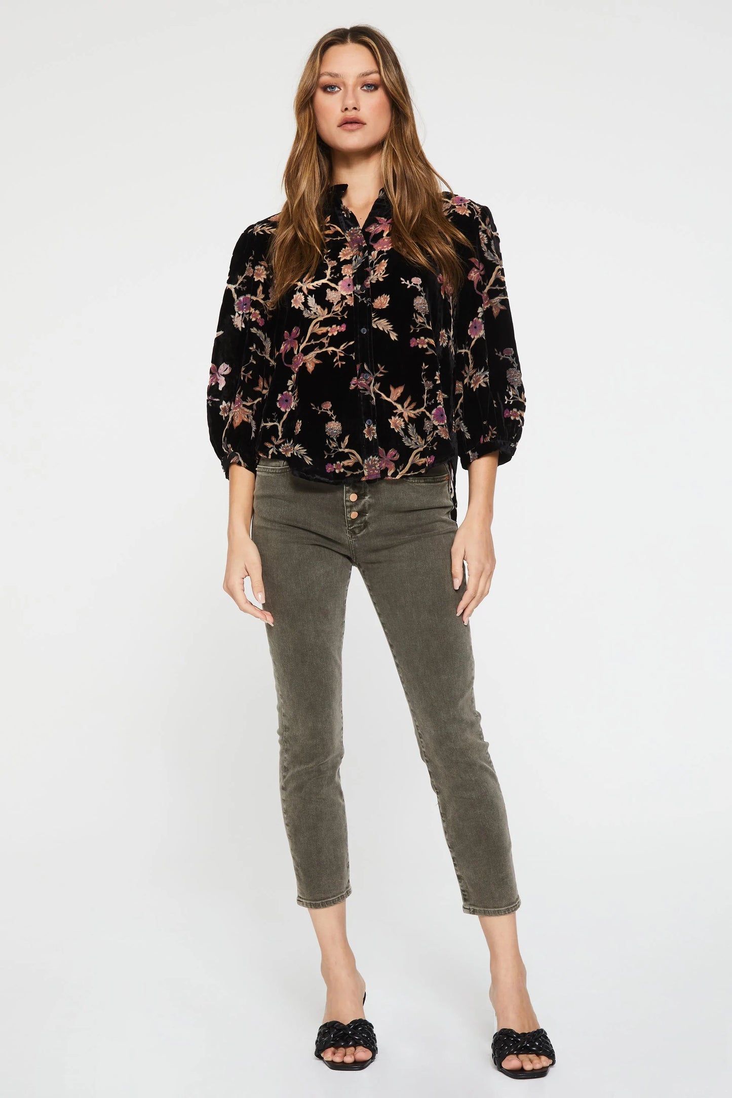 Another Love Charlotte Button Down Top