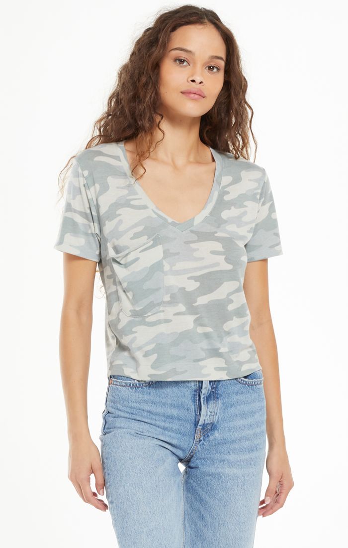 Z Supply Camo Classic Skimmer Tee