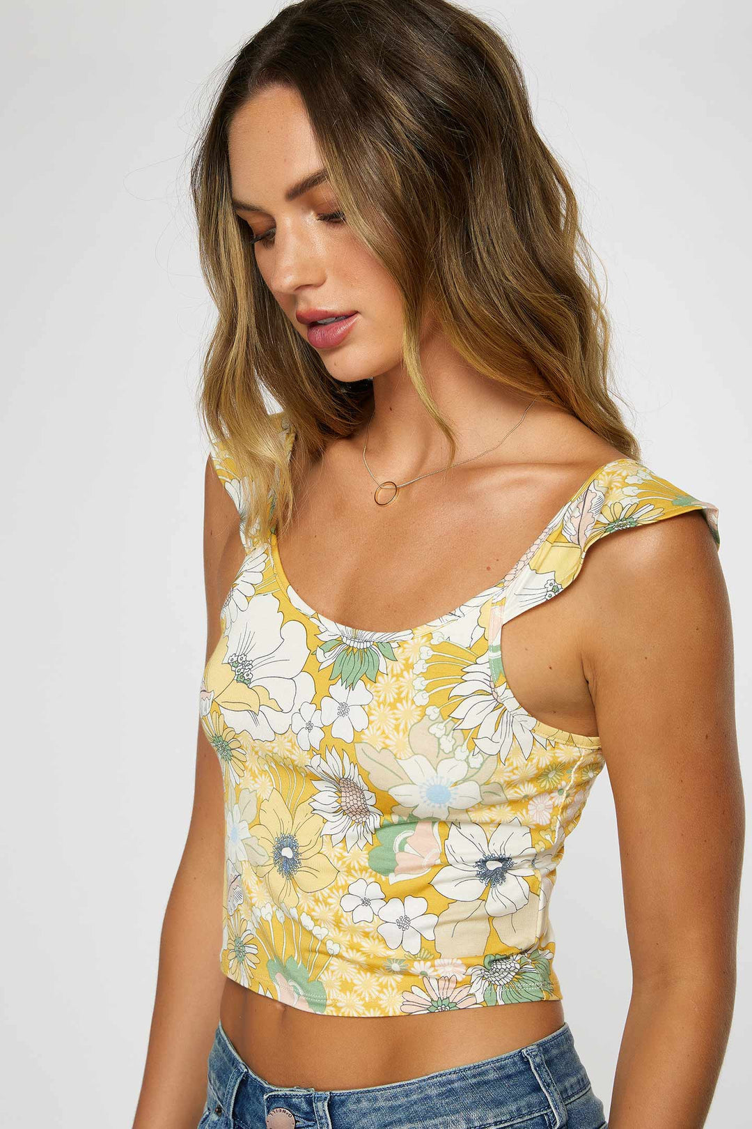 O'Neill Andy Floral Top