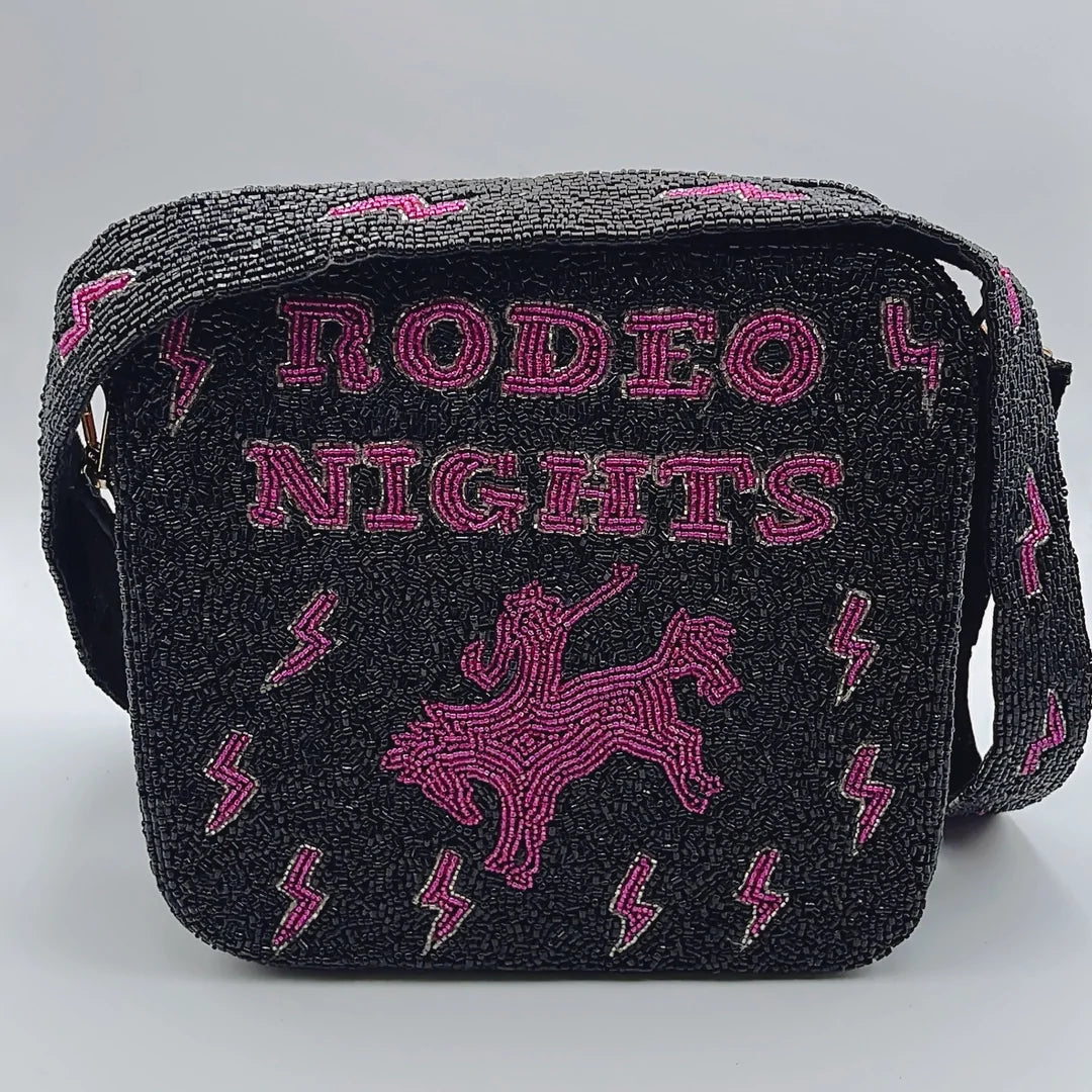 Rodeo Nights Beaded Bag