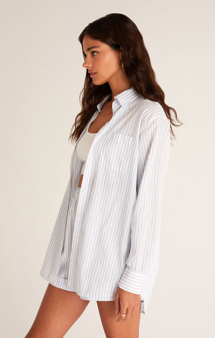 Z Supply Poolside Stripe Shirt