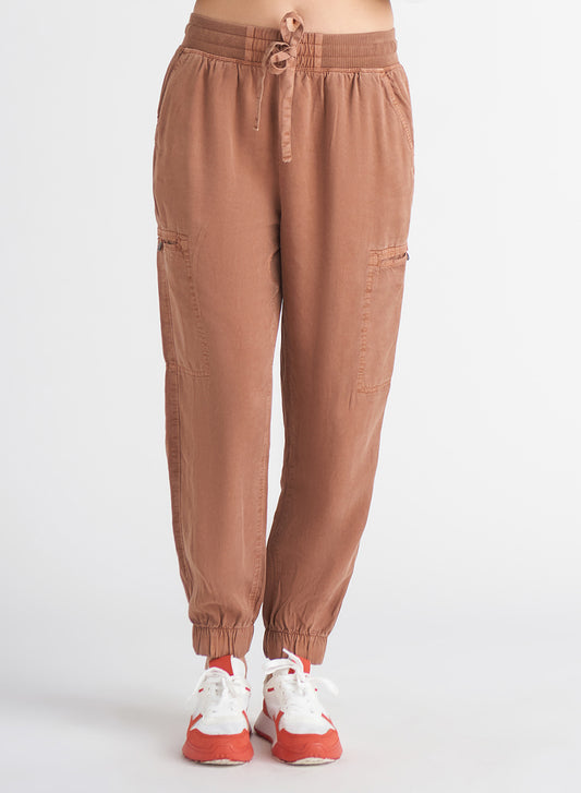 Dex Hayden Tencel Tie Cargo Jogger